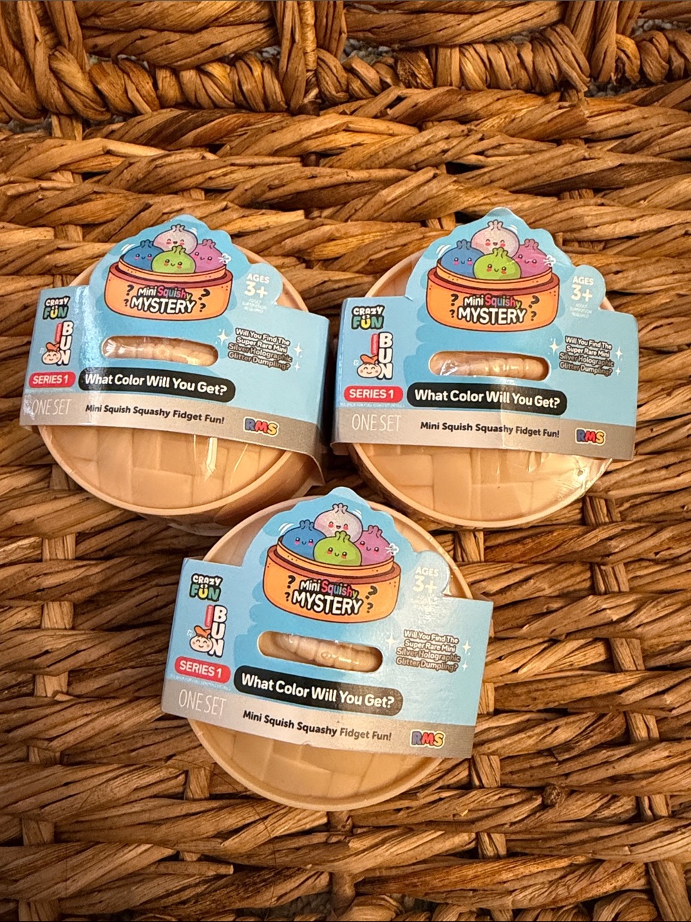 RMS Mini Squishy Dumplings Sealed - Lot of 3